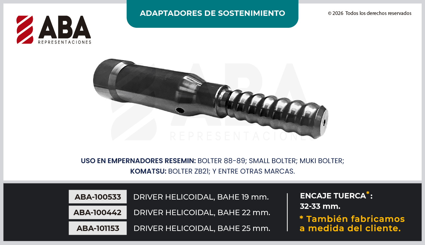Adaptador 12G - 2