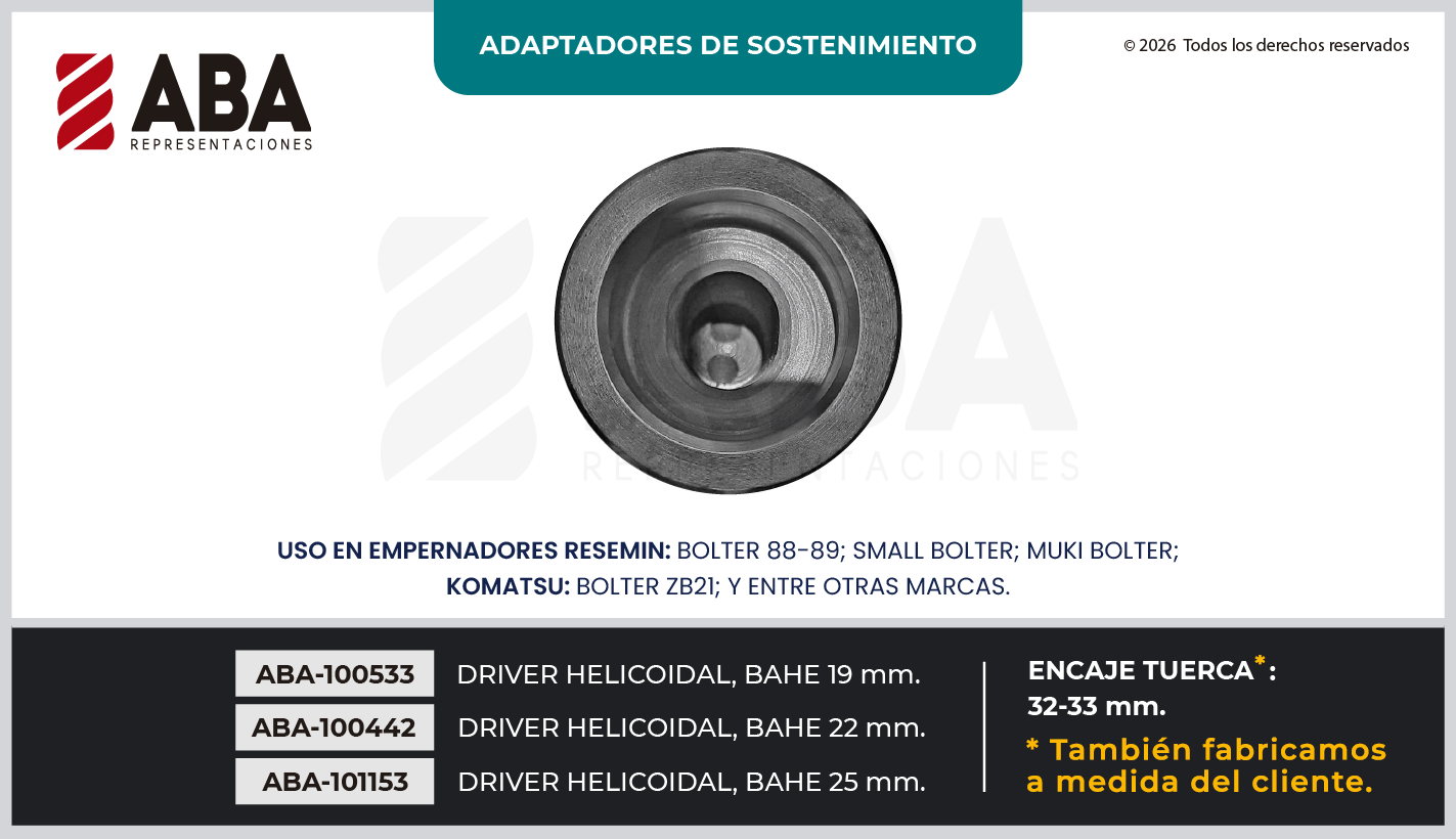 Adaptador 12G - 3
